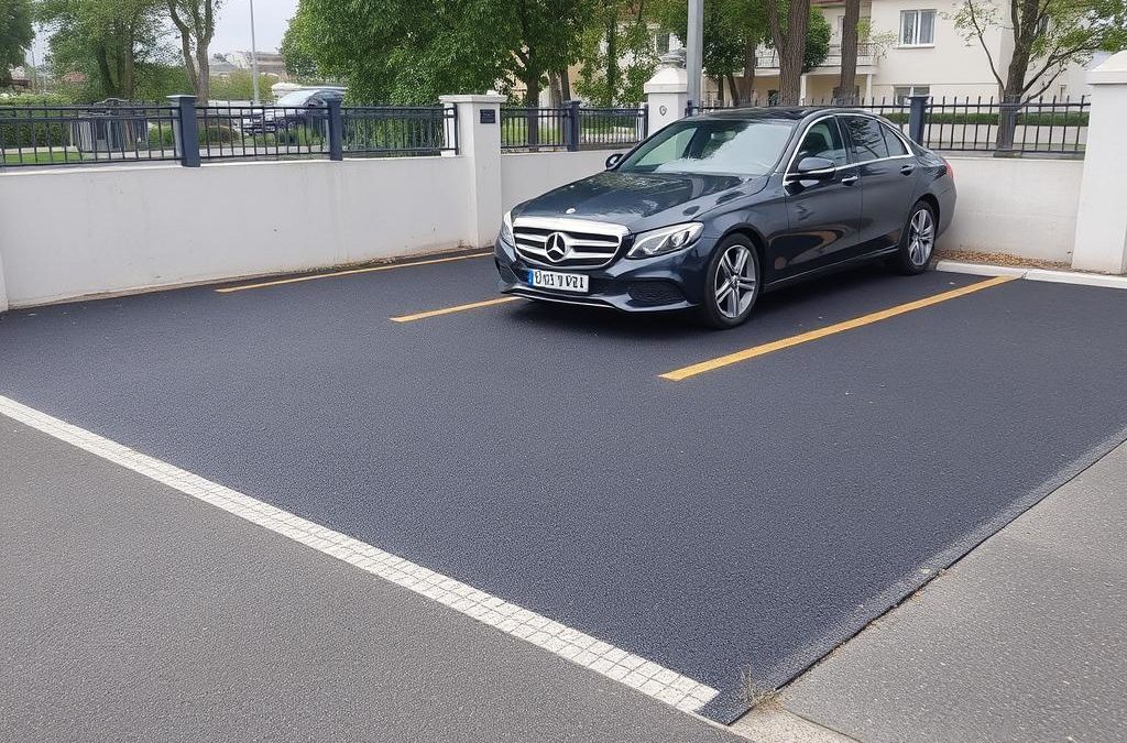 Заасфальтировать площадку под машину в Москве и МО: цены, технология, важные нюансы